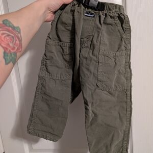 VINTAGE OshKosh B'gosh Kids Olive Utility Cargo Pants